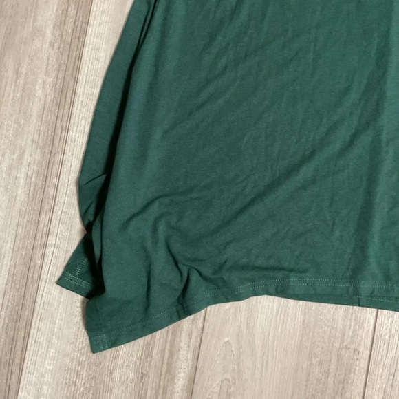 Showmall Hunter Green Women’s Pullover Trapeze Top Size 3X NWT - Picture 4 of 8